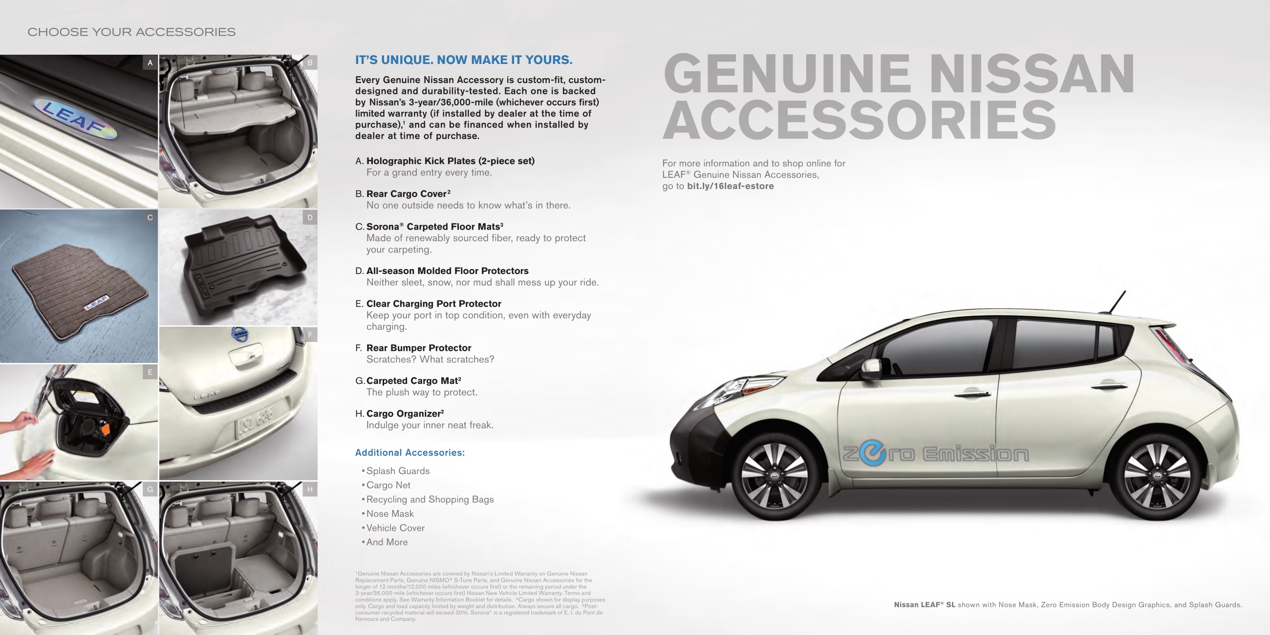2016 Nissan Leaf Brochure Page 1